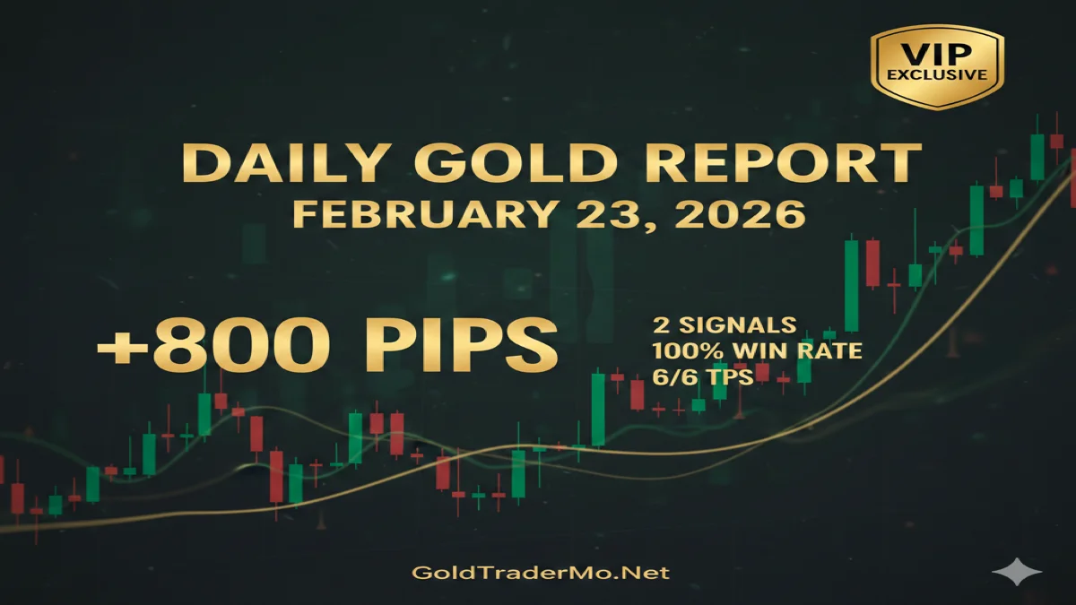 Daily Gold Trading Report — February 23, 2026