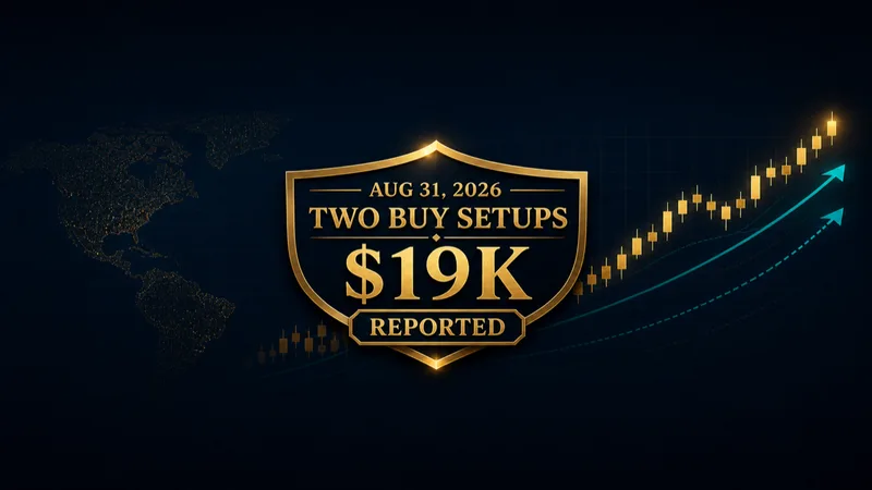 Daily Gold Trading Report — August 31, 2026: Two BUY Setups