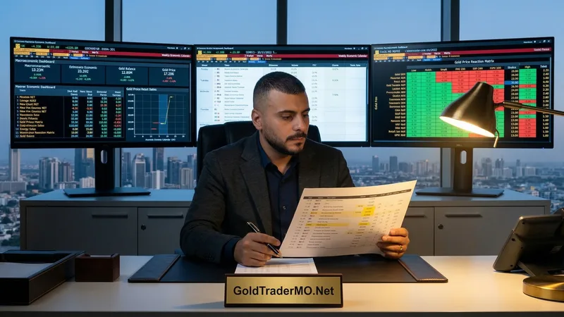 Gold market economic calendar for March 16-20 2026