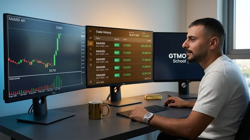 Daily Gold Trading Report — April 8, 2026: $23K Clean Sweep