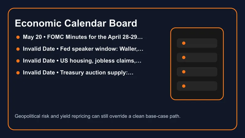 Fed Treasury and US data catalyst map for gold