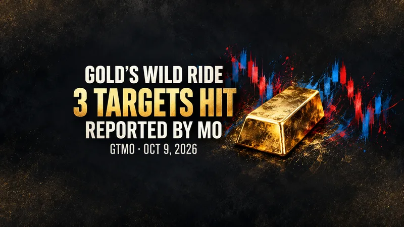 October 9 Gold Report: Blue-Red Swings, Then Three Targets