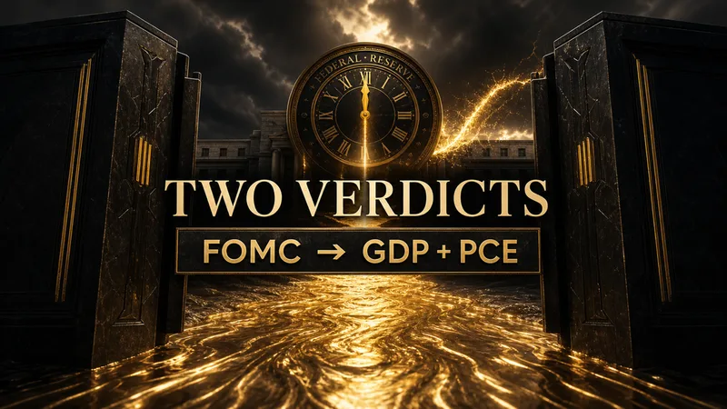 Weekly Gold Forecast July 27-31, 2026: FOMC Week