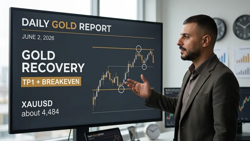 Daily Gold Trading Report - June 2, 2026: $10.7K Recovery Proof