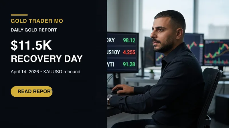 Daily Gold Trading Report — April 14, 2026: $11.5K Recovery Day