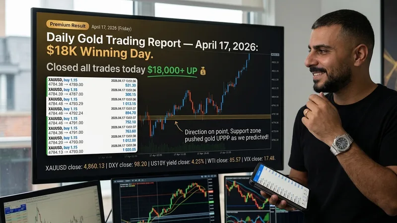 Daily Gold Trading Report — April 17, 2026: Recovery and Repricing