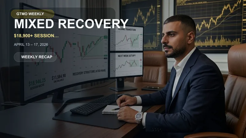 Weekly Gold Trading Summary — April 13 – 17, 2026: Mixed Recovery Week