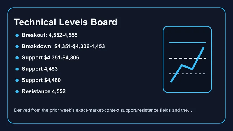 XAUUSD technical decision zones for the May 25-29 weekly gold forecast