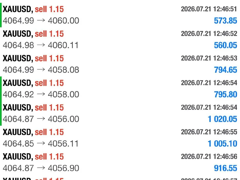 Public proof screenshot of the later target update.