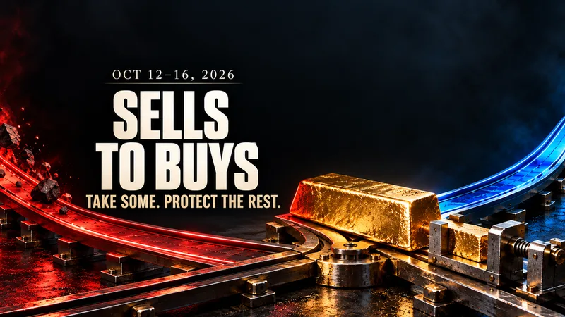 Weekly Gold Summary, October 12–16: From Sells to Buys