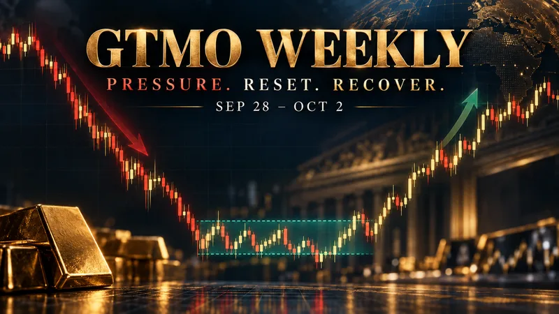 Weekly Gold Recap Sep 28-Oct 2: Pressure, Reset, Recovery
