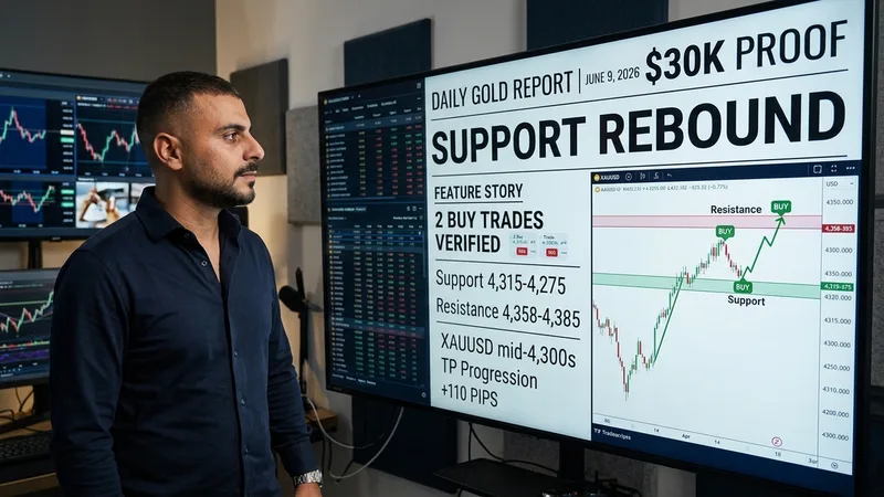 Daily Gold Trading Report - June 9, 2026: $30K Public Proof Day