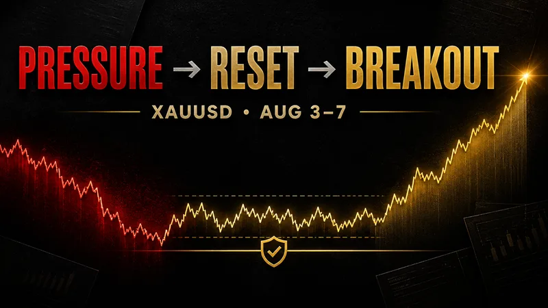 Pressure, Reset, Breakout: MO’s XAUUSD Week of August 3–7