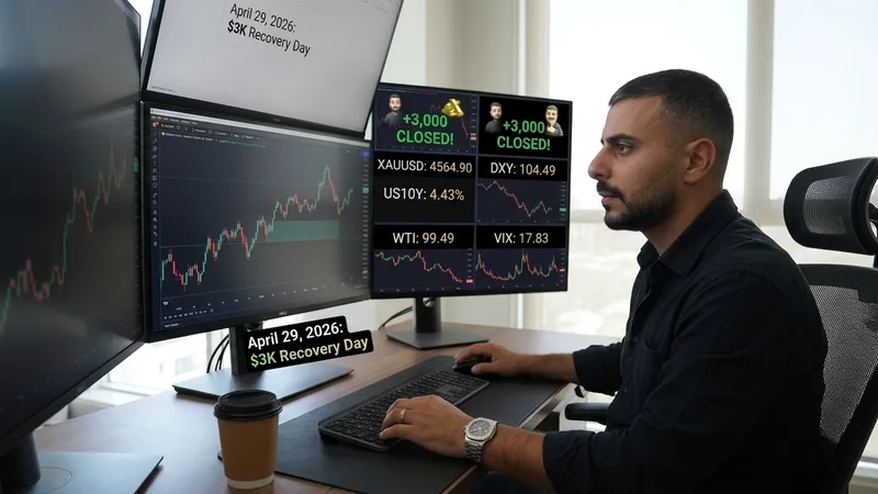 Daily Gold Trading Report — April 29, 2026: $3K Recovery Day